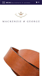 Mobile Screenshot of mackenzieandgeorge.com